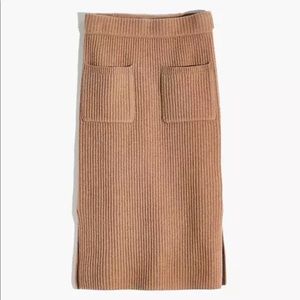 Madewell sweater skirt